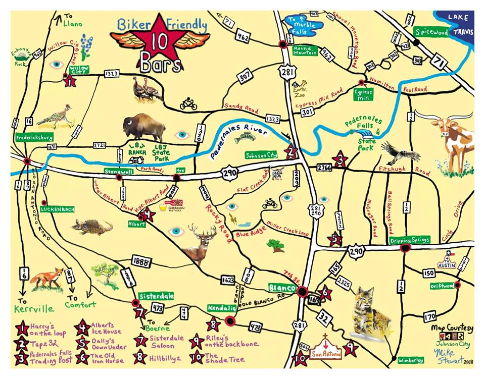 Texas Hill Country Map With Cities Maps Catalog Online