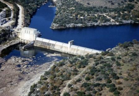 Max Starcke Dam at Lake Marble Falls