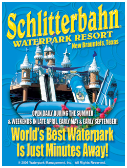 Schlitterbahn in New Braunfels