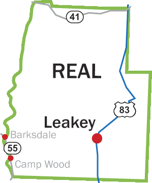 Real County Map