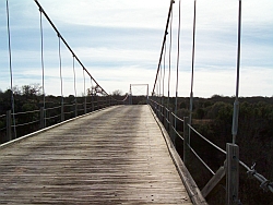 Regency Suspension Bridge-Looking North